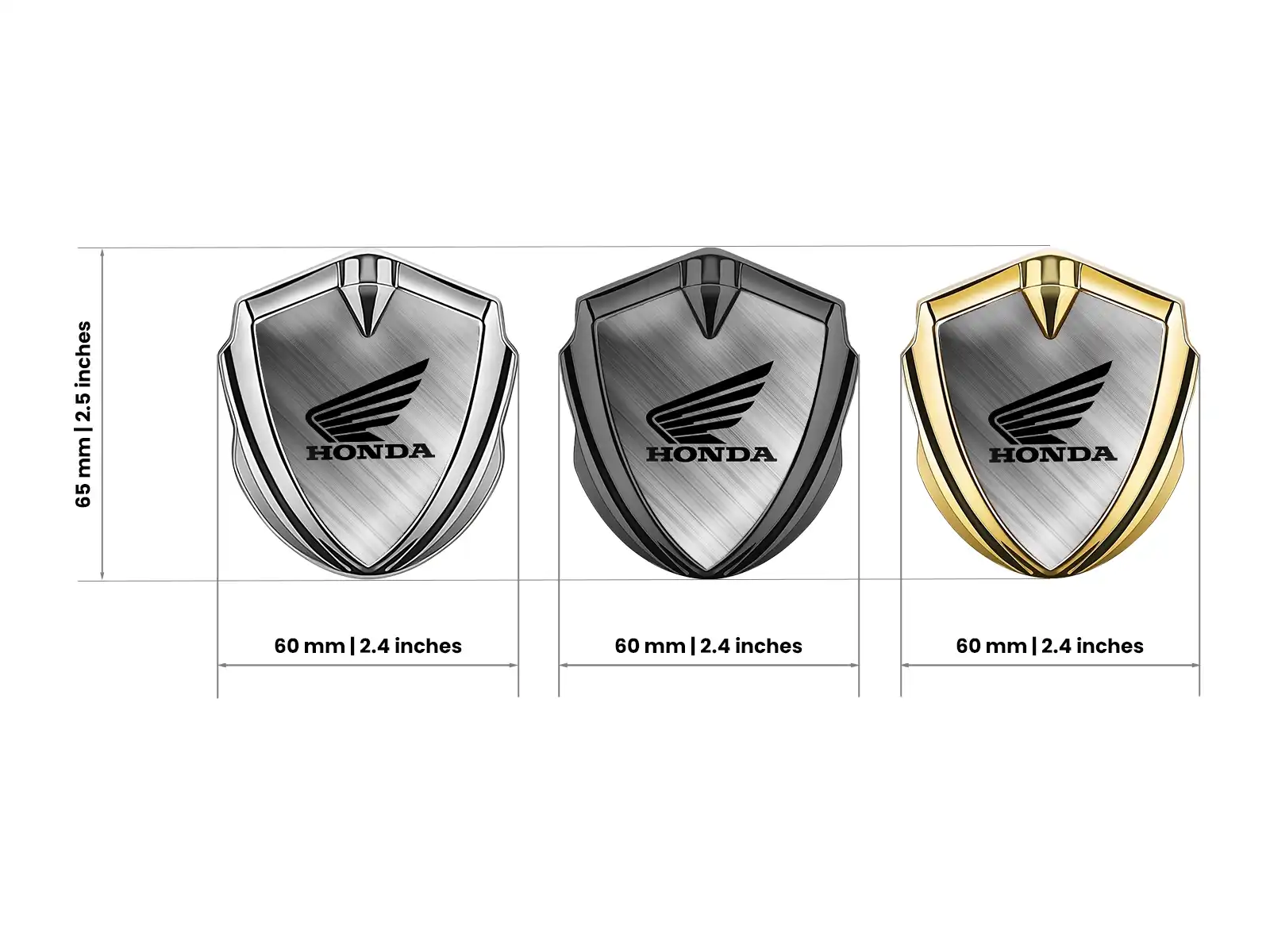 Honda Emblem Fender Abzeichen Anpassbar Pro Edition